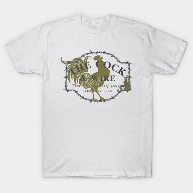 The Cock and Wire pub T-Shirt by puppaluppa